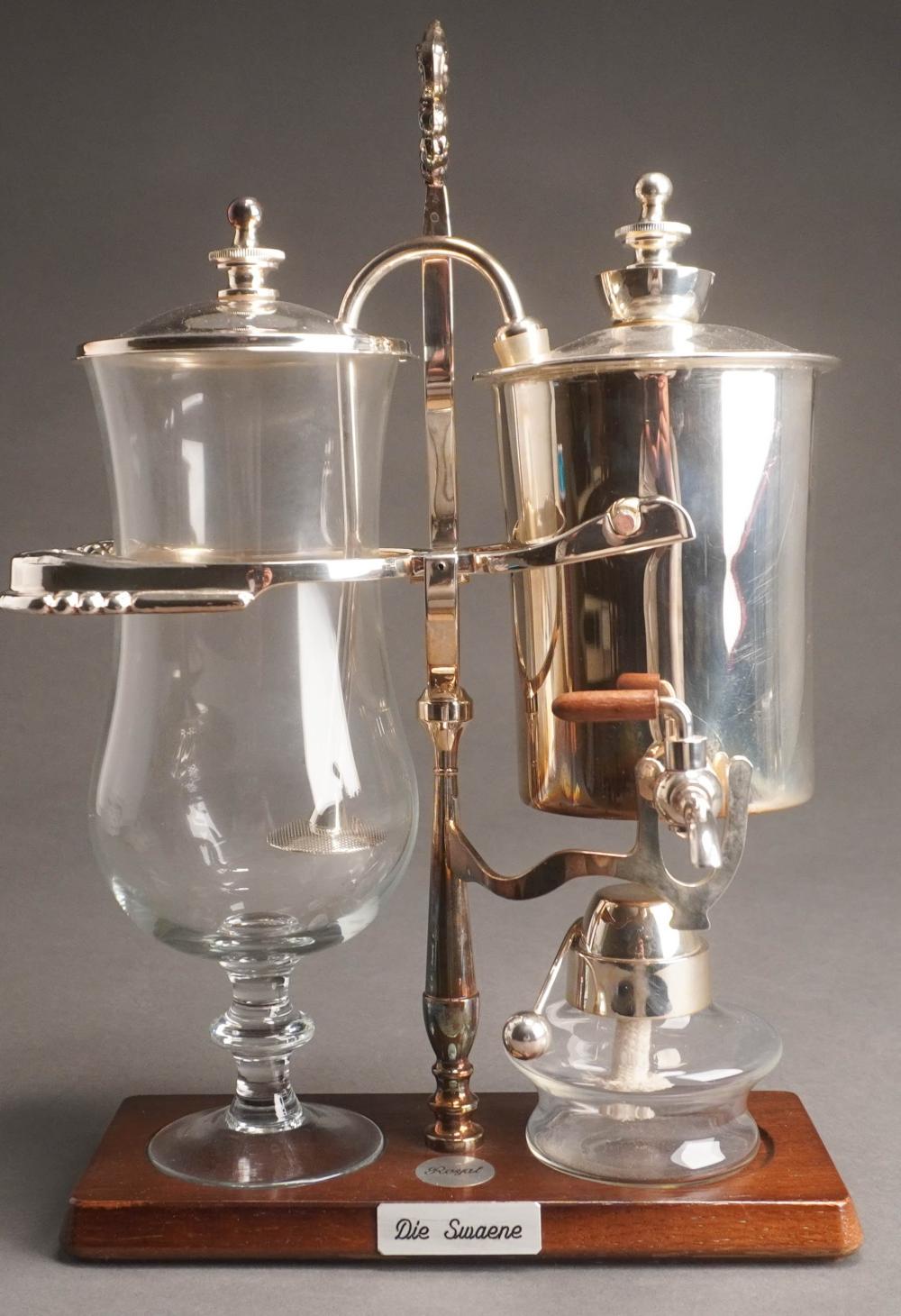 BELGIAN FULCRUM SILVERPLATED AND