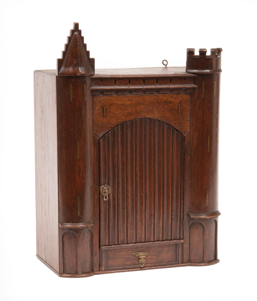 BELGIAN GOTHIC CARVED OAK