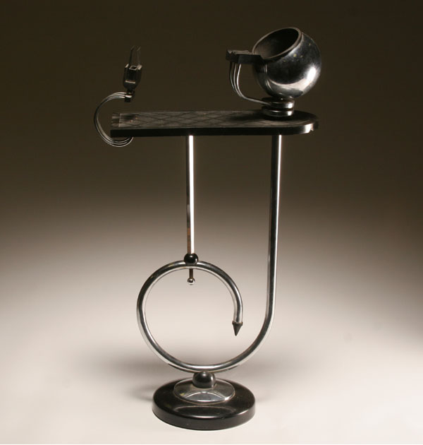 Belgian Machine Age chrome and