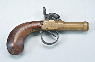 Belgian percussion pistol, muzzle