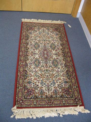 Belgian Rug floral on ivory 2'7'' x