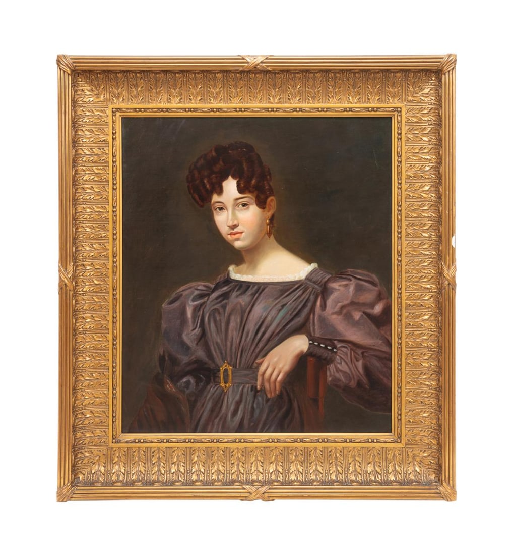 BELGIAN SCHOOL, 19TH C. PORTRAIT OF
