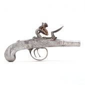 BELGIAN STEEL DOUBLE-BARREL FL