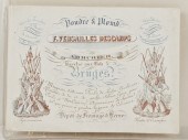 Belgian Trade Card of Military