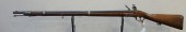 BELGIUM FLINT MUSKET, L: 52 IN