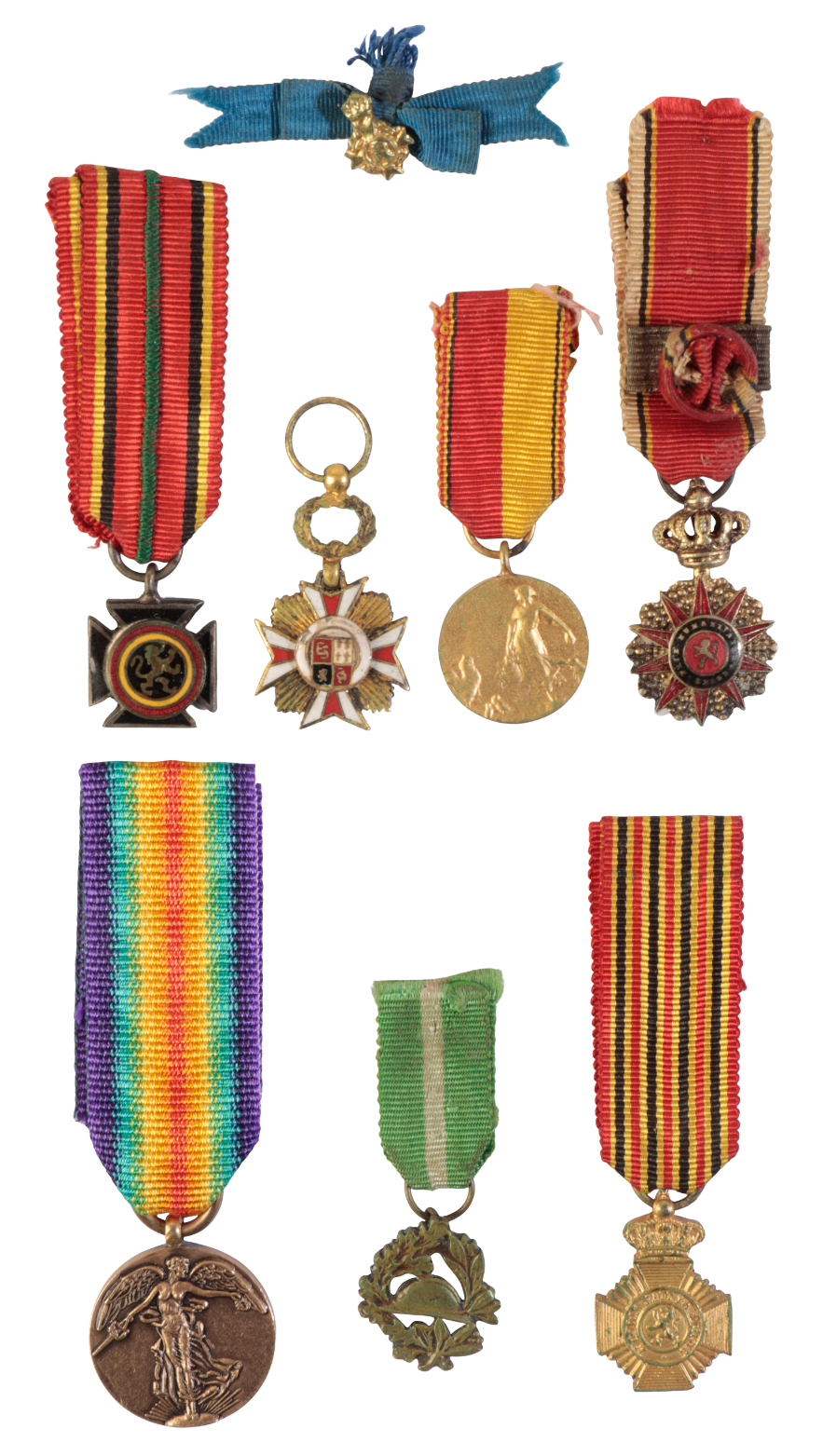 BELGIUM. MINIATURE GREAT WAR AND