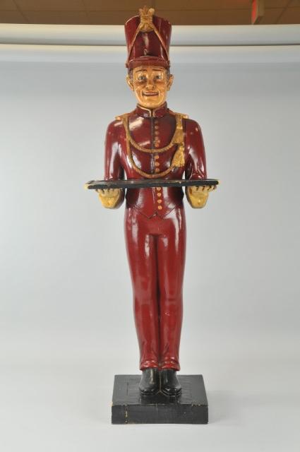 BELL HOP BUTLER STAND Full wooden