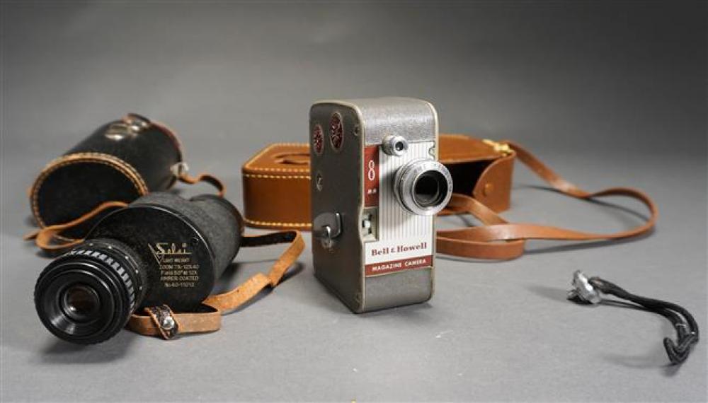 BELL & HOWELL CAMERA AND SOLSI VIEW