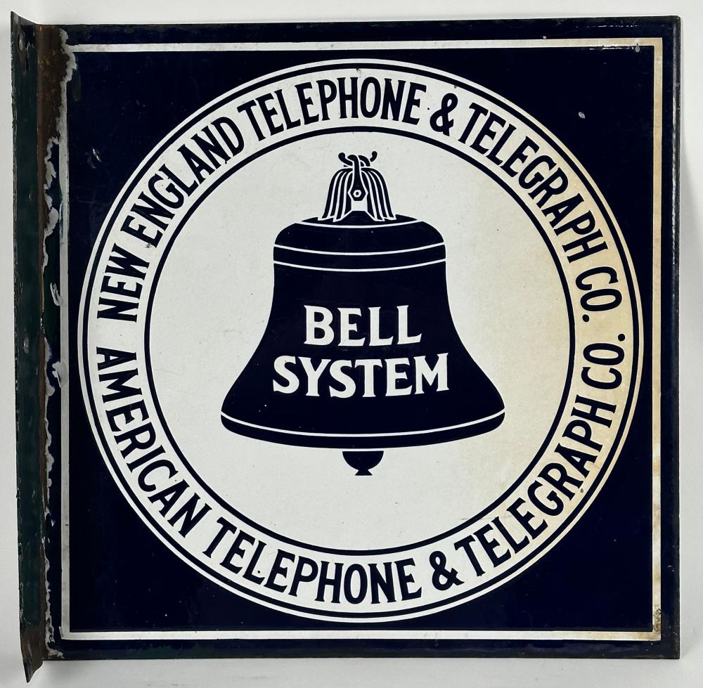 "BELL SYSTEM" ENAMEL-ON-TIN