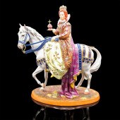 BELLA BISQUE FIGURINE, QUEEN E