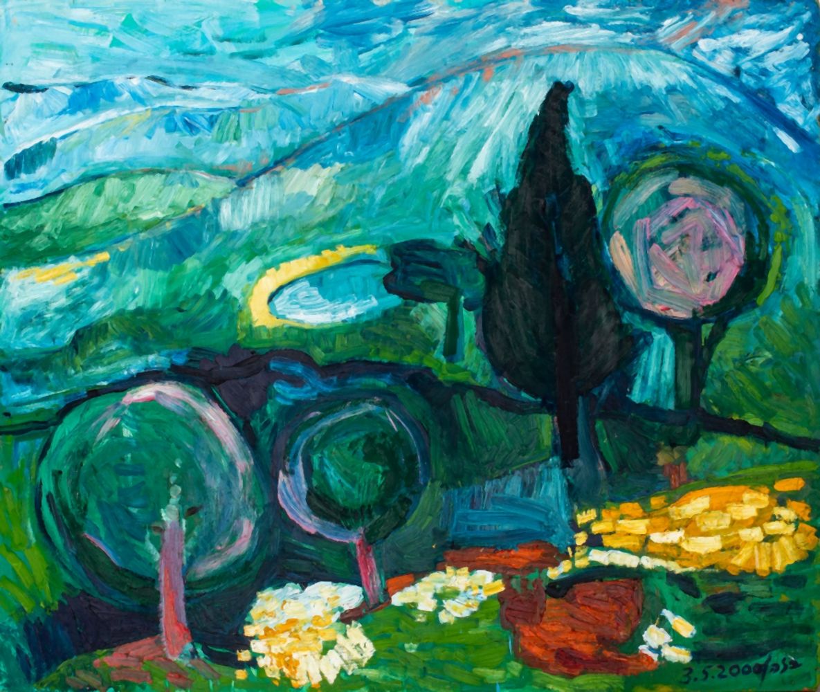 BELLA SCIAKY ATTRIBUTED LANDSCAPE