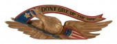 BELLAMY-STYLE EAGLE PLAQUE MID