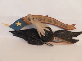 BELLAMY TYPE EAGLE PLAQUEOld c