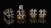 BELLARRI 18K GOLD MOSAIC MULTI