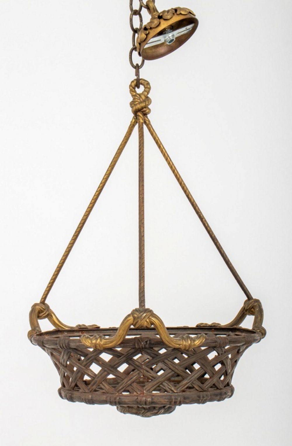 BELLE EPOQUE BASKET FORM PENDANT