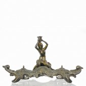 BELLE EPOQUE GILT BRONZE FIGUR
