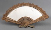 BELLE EPOQUE GILT METAL FAN TA