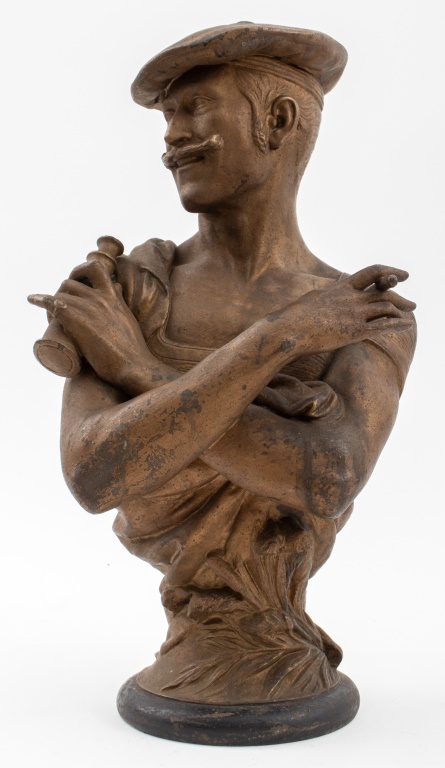 BELLE EPOQUE GILT SPELTER FRENCH