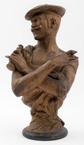BELLE EPOQUE GILT SPELTER FREN