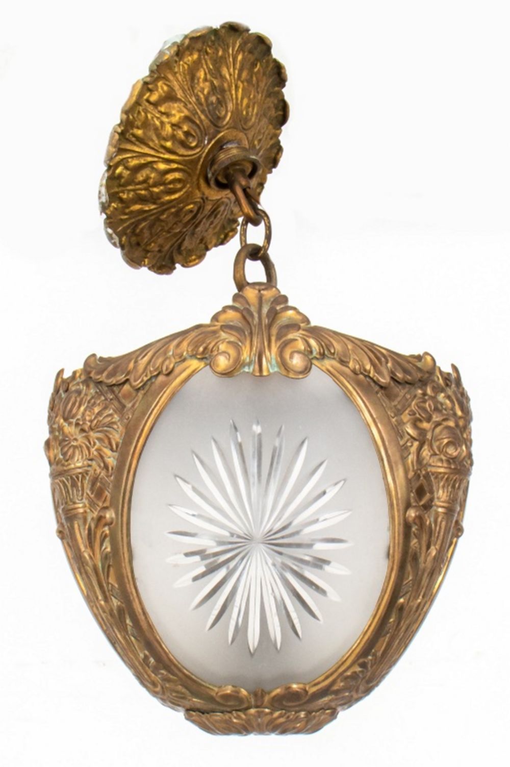 BELLE EPOQUE ORMOLU AND CUT GLASS