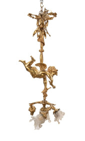 BELLE EPOQUE ORMOLU PUTTI FOUR