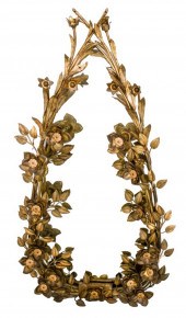 BELLE EPOQUE ORMOLU WREATH FOR