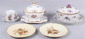 BELLEEK BISCUIT TREFOIL BASKET