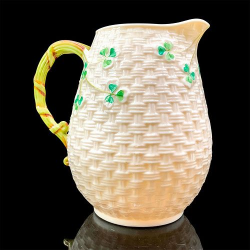 BELLEEK CERAMIC PITCHER,