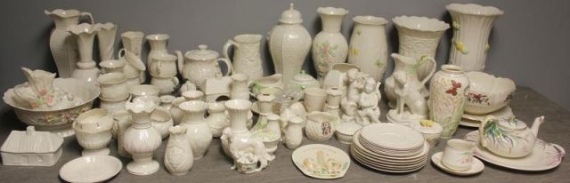 BELLEEK. Large Lot of Assorted