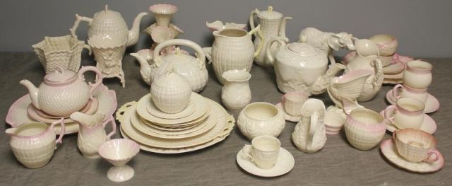 BELLEEK. Large Lot of Assorted
