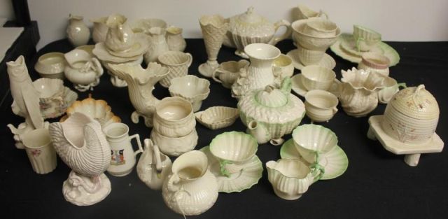 BELLEEK. Large Lot of Assorted