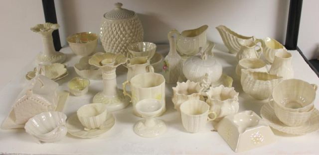 BELLEEK. Large Lot of Assorted