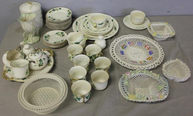 BELLEEK. Lot of Assorted