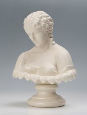 BELLEEK PARIAN BUST ''THE BUST