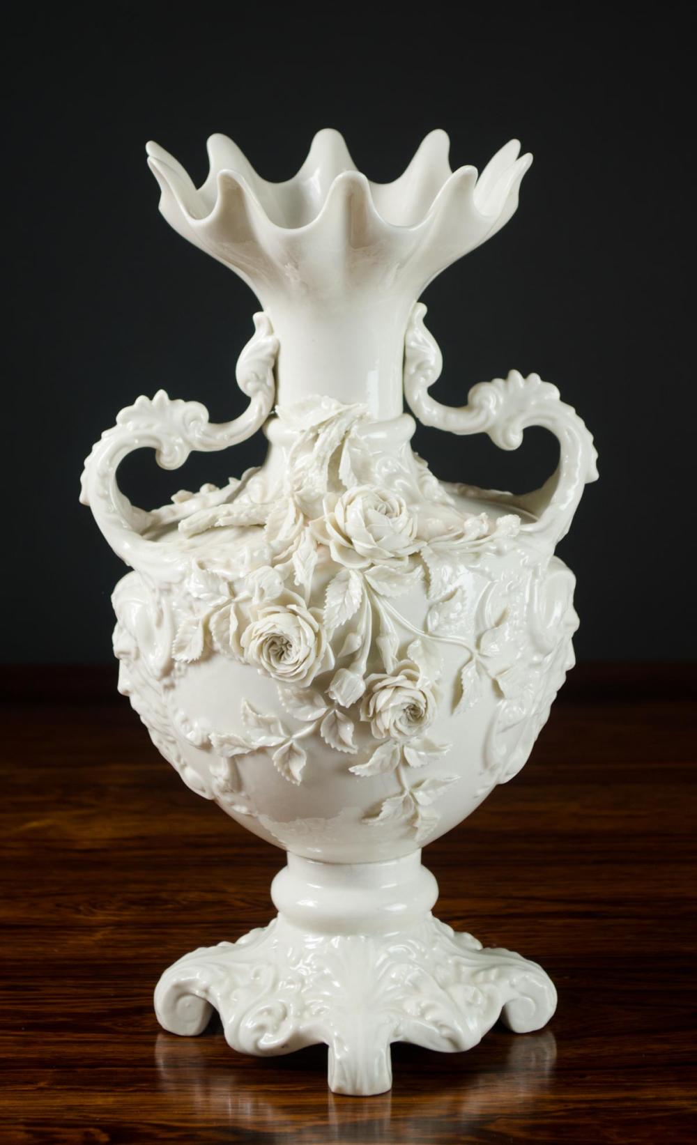 BELLEEK PARIAN PORCELAIN "MASK
