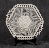 BELLEEK PORCELAIN HEXAGON TWIG