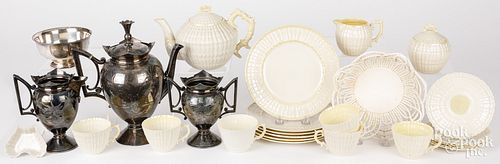 BELLEEK PORCELAIN TEA SERVICE,