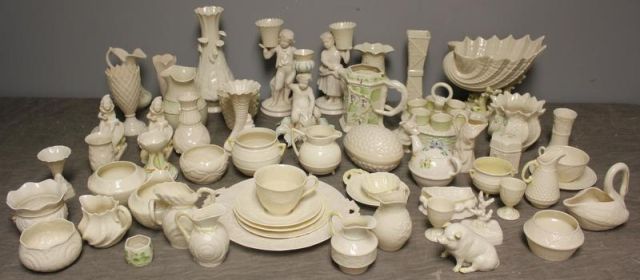 BELLEEK. Very Large Lot of Assorted