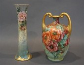 BELLEEK WILLETS VASE (REPAIRED