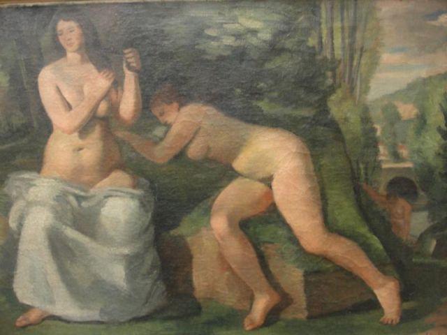 BELLENOT, Felix. Oil On Canvas