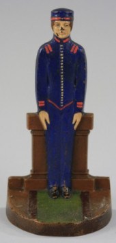 BELLHOP DOORSTOP CJO ''1244 ''