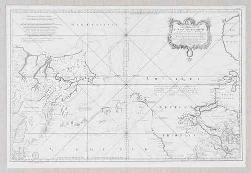 BELLIN - MAP OF THE NORTHWEST