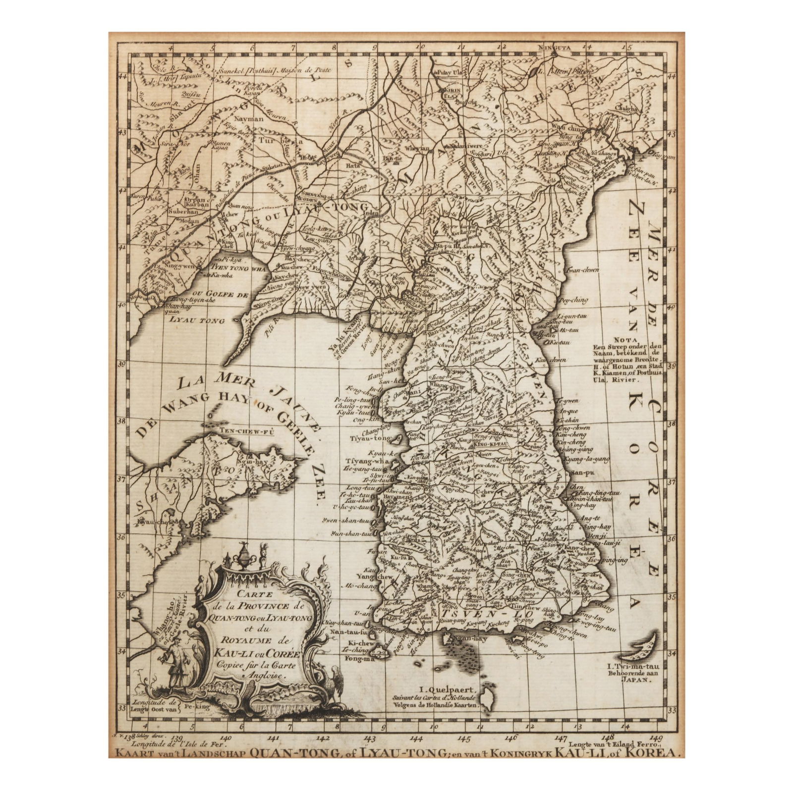 BELLIN'S 18TH-CENTURY MAP OF