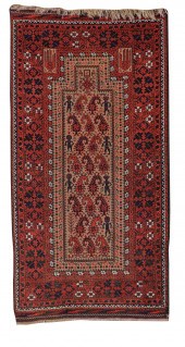 BELOUCH PRAYER RUG, AFGHANISTA