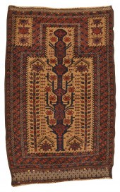 BELOUCH PRAYER RUG, AFGHANISTA