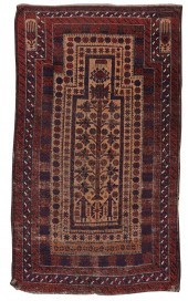 BELOUCH PRAYER RUG, AFGHANISTA