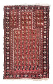 BELOUCHE RUG IN PRAYER DESIGN: