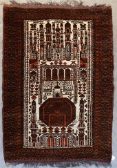 BELOUCHISTAN PRAYER RUG, 4 FT