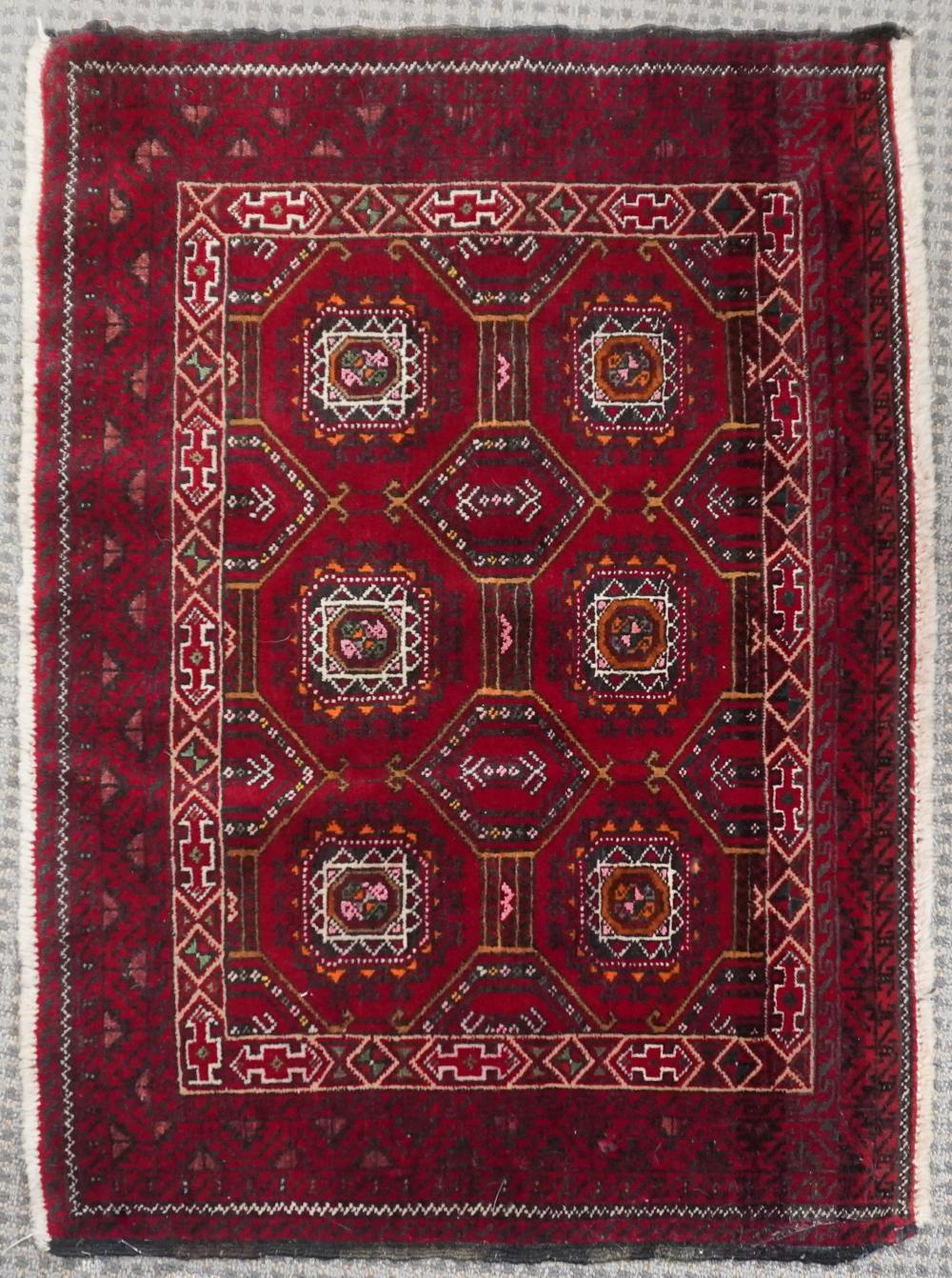 BELOUCHISTAN RUG 3 FT 2 IN X 2 FT 1
