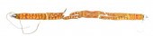 BELT, VEGETAL FIBER, YELLOW AN